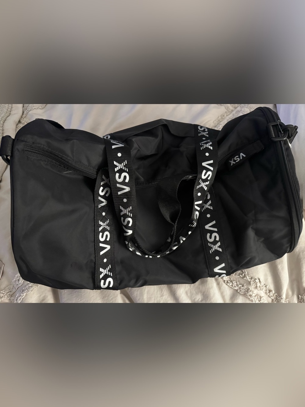 VSX Black Duffel Bag